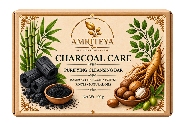 Charcoal Care purifying cleansing bar